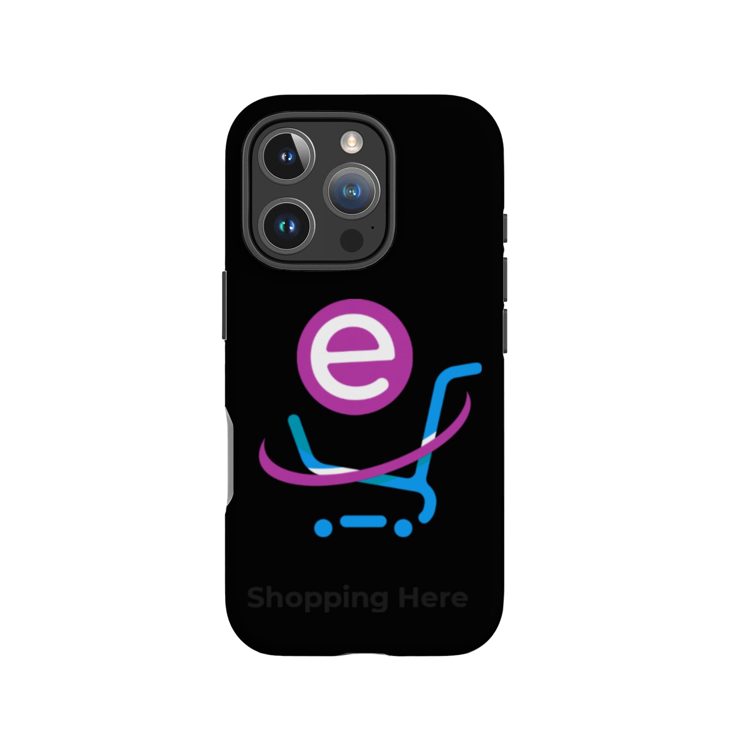 e Shopping Here IPhone Cases