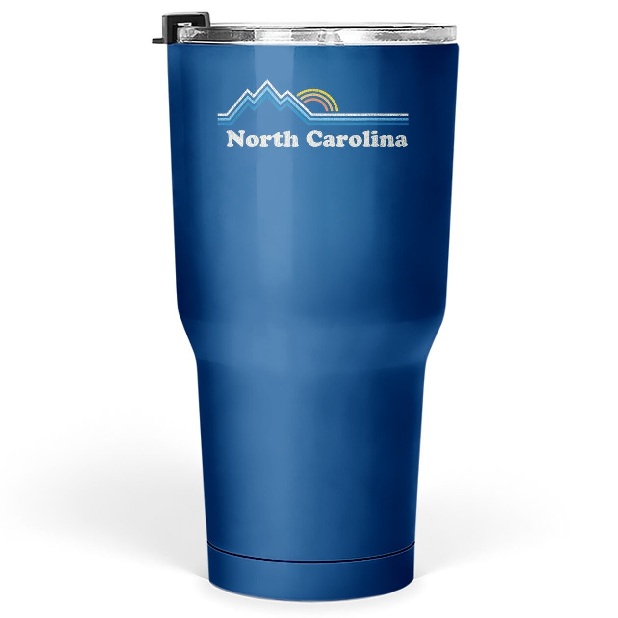 Retro North Carolina Nc Vintage Mountains Tumbler 30 Oz