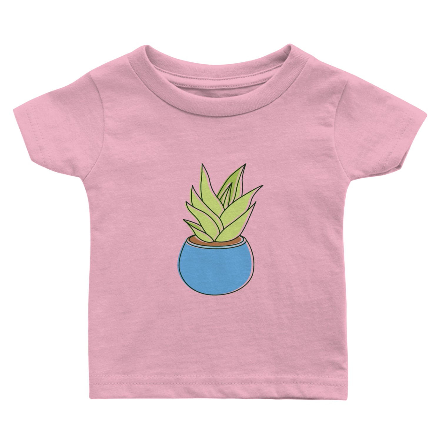 plant Everyone sees the world Baby T Shirts