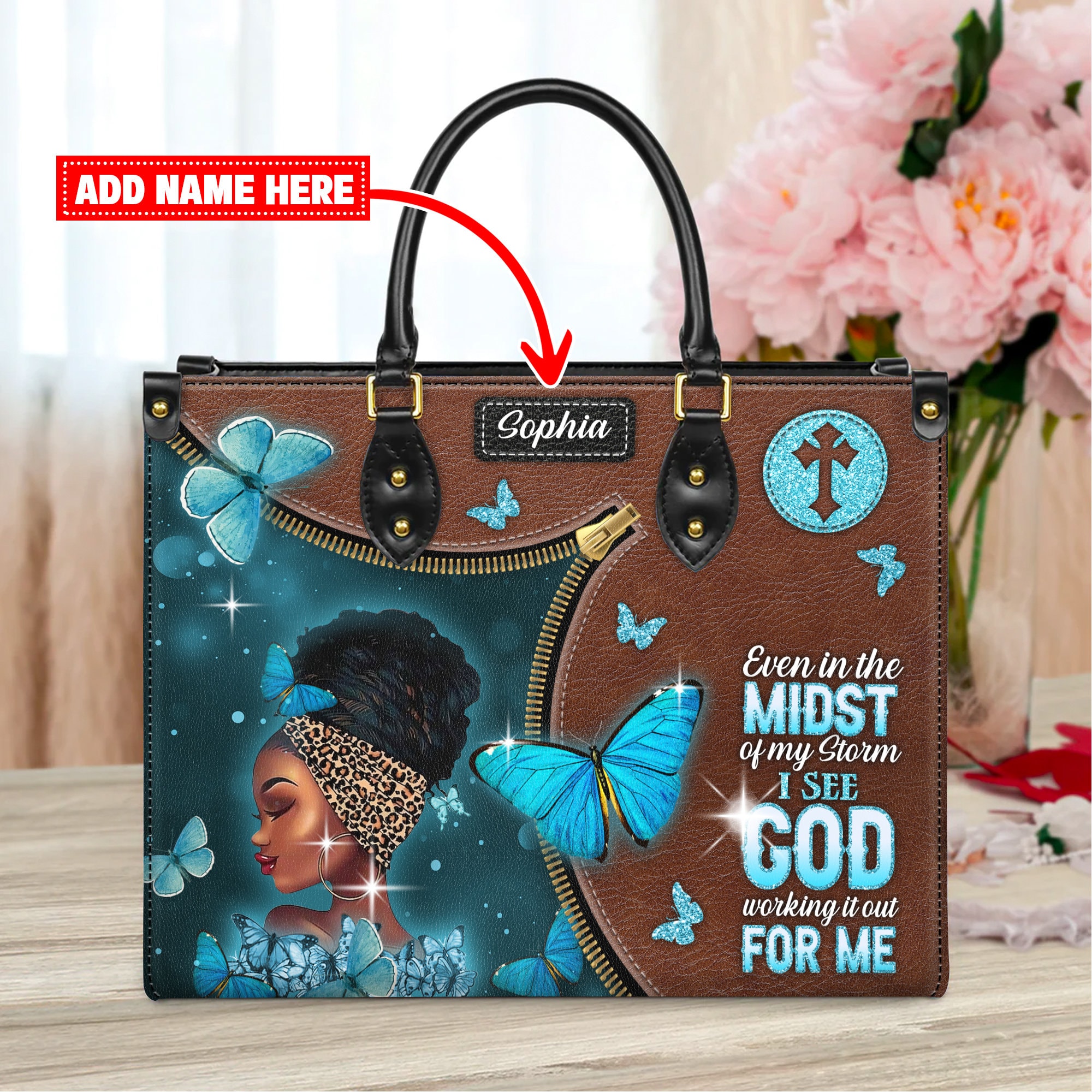 Personalized African Leather Bags