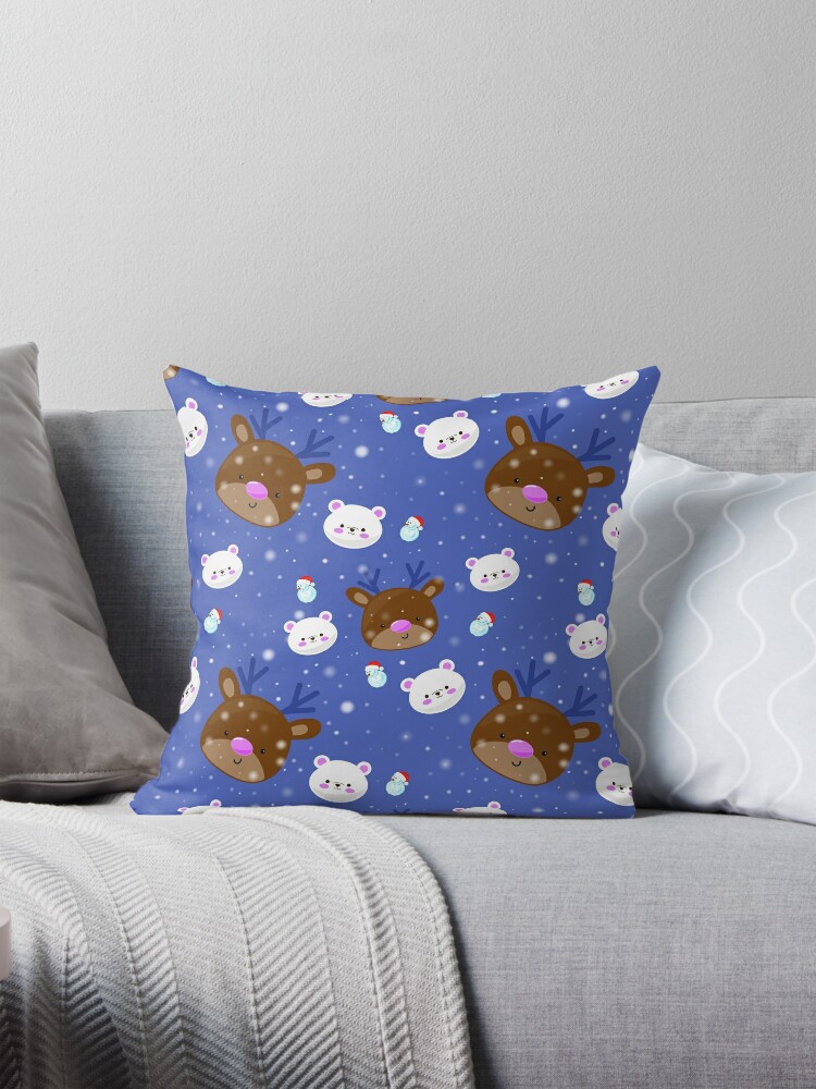 Christmas Bears Pillow
