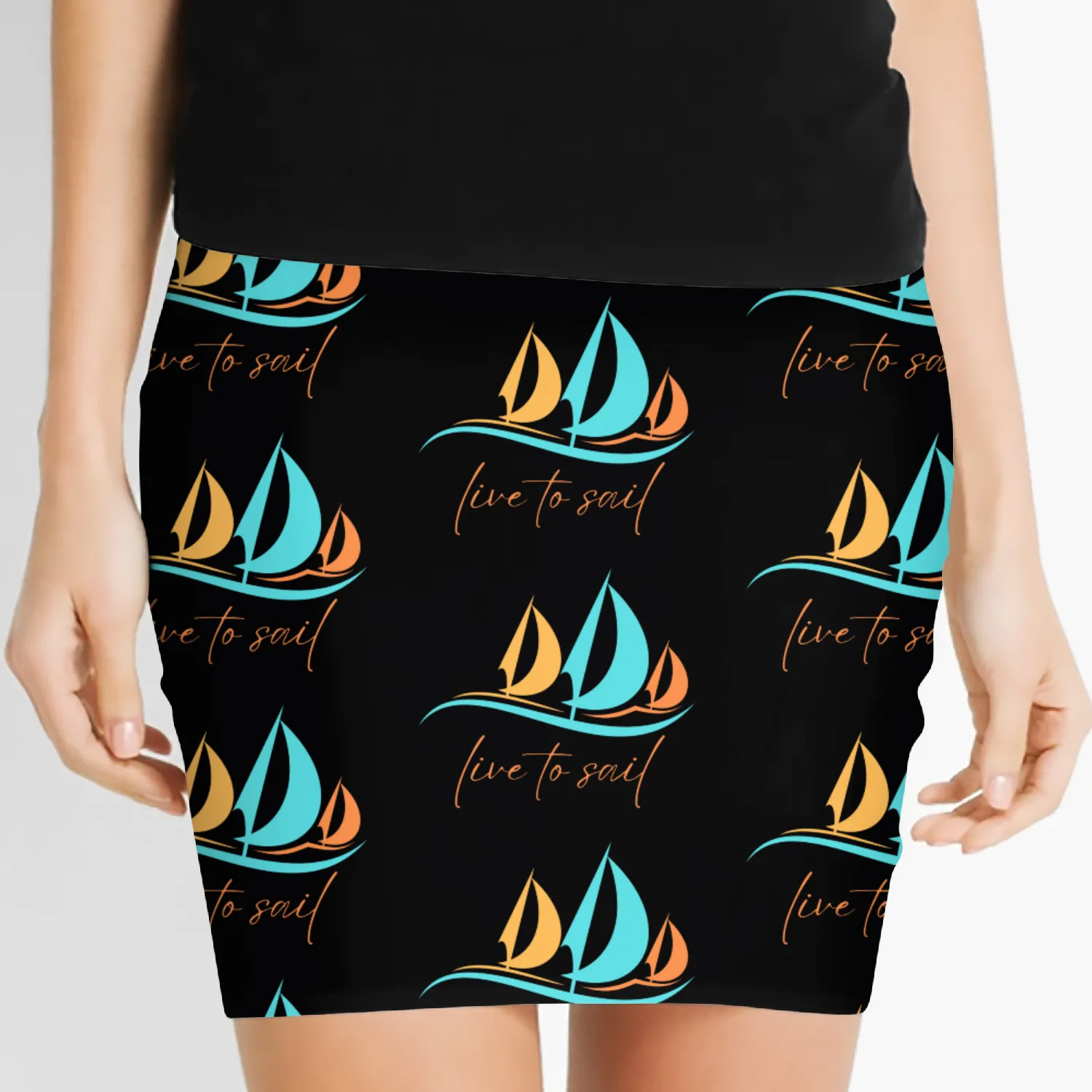 Vintage - Live to Sail Women's Mini Skirts