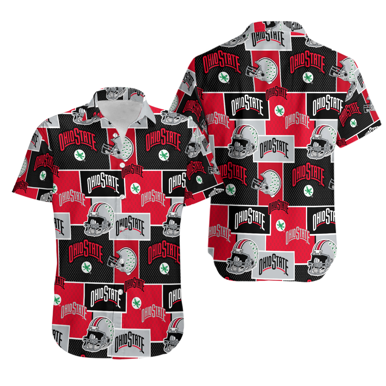 Ohio State Buckeyes Hawaiian Shirt For Men Women