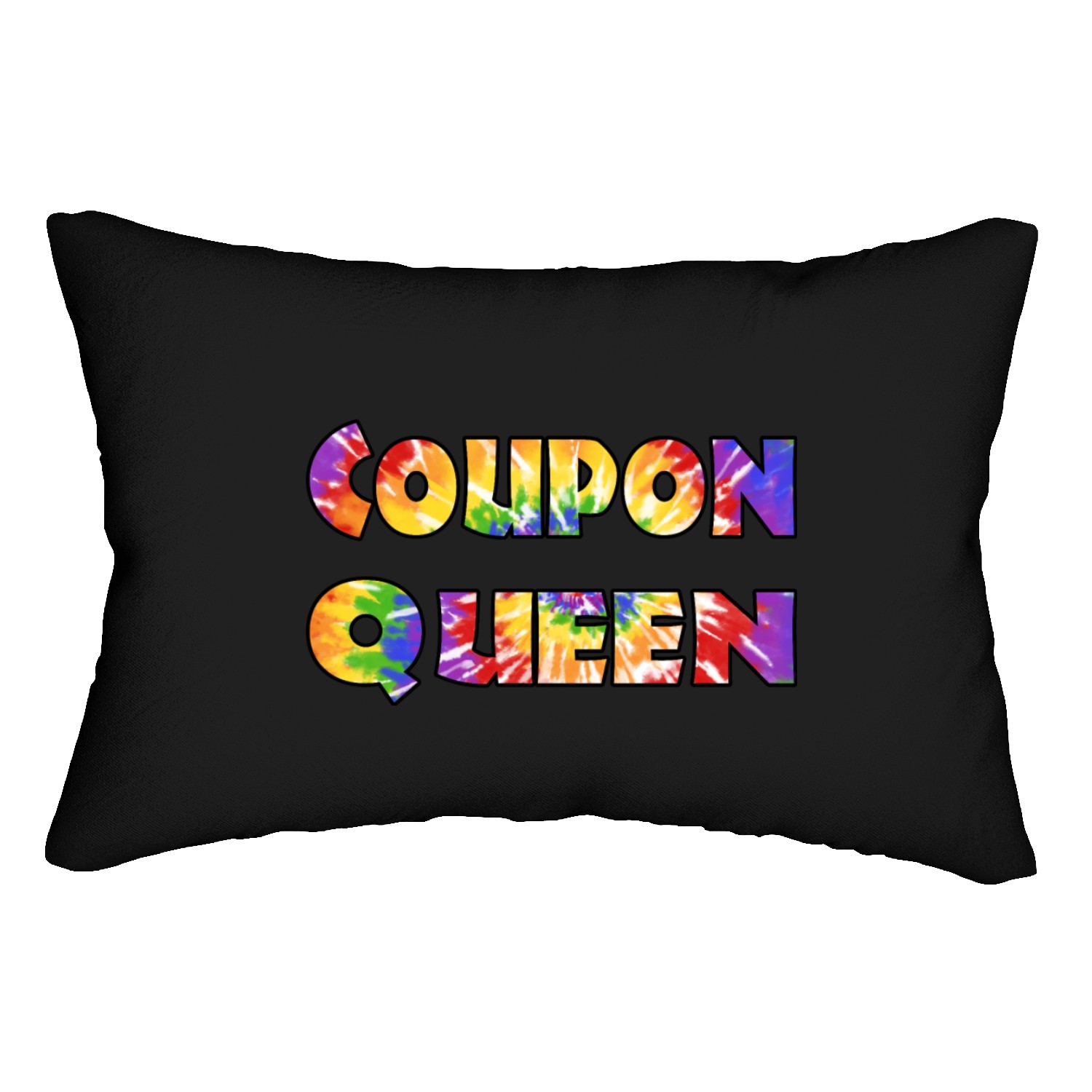 Coupon Queen tie dye Lumbar Pillows