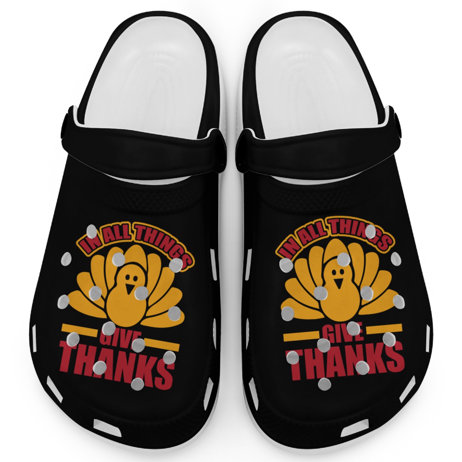 In All Things Give Thanks Clogs