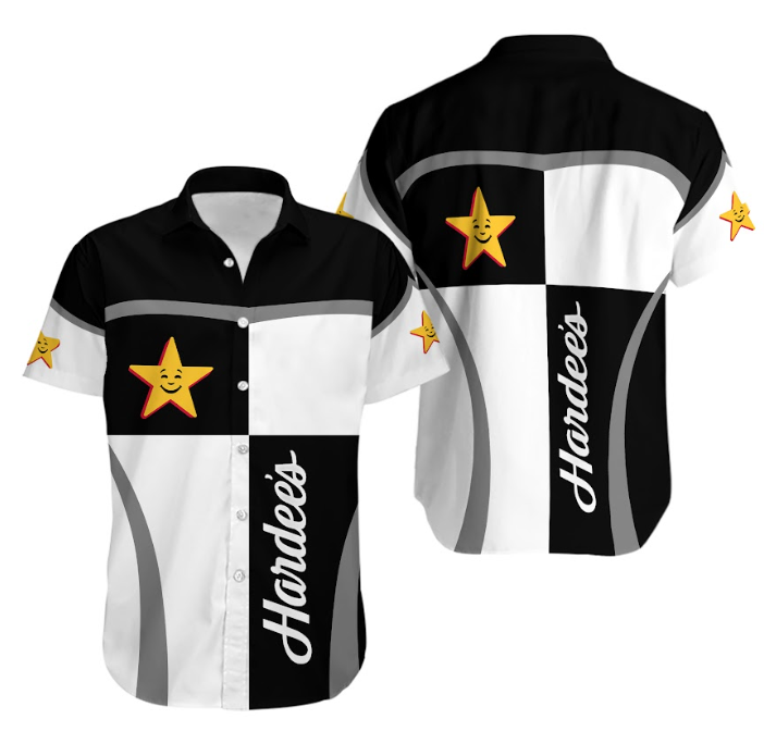 Hardee's Surf Brand AOP Hawaiian Shirt Men And Women Gift
