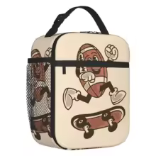 American Football Ball Resuable Lunch Bag