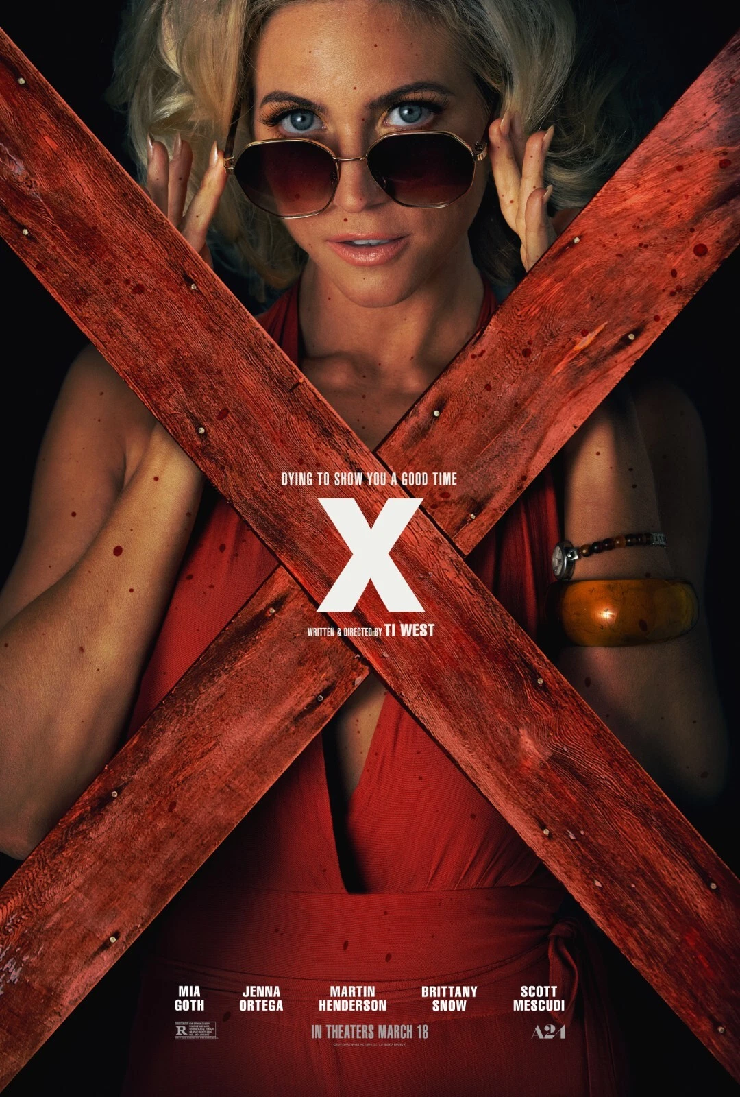 X Movie Poster Brittany Snow Vertical Premium Matte Poster