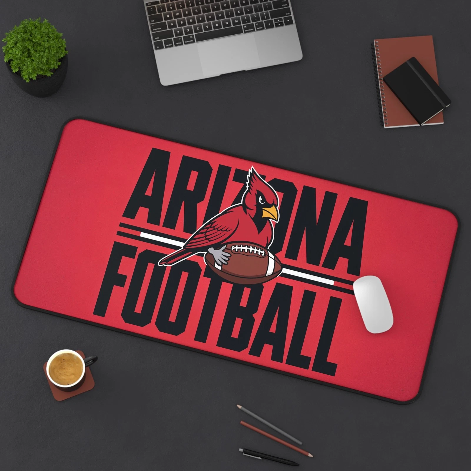Arizonna Football High Def Print Non Slip Desk Mat Office Home football