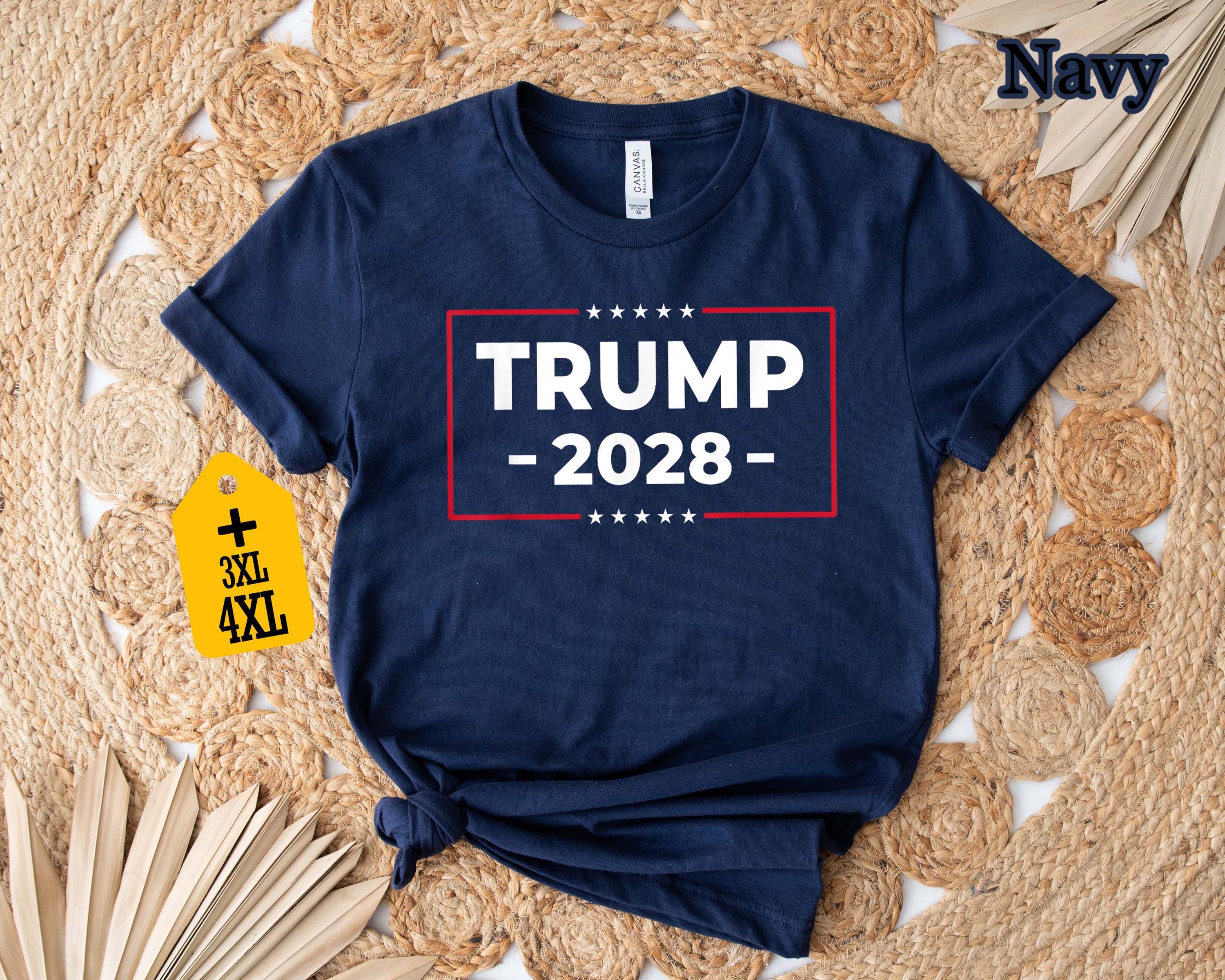 Trump 2028 T-Shirt Political Supporter Tee