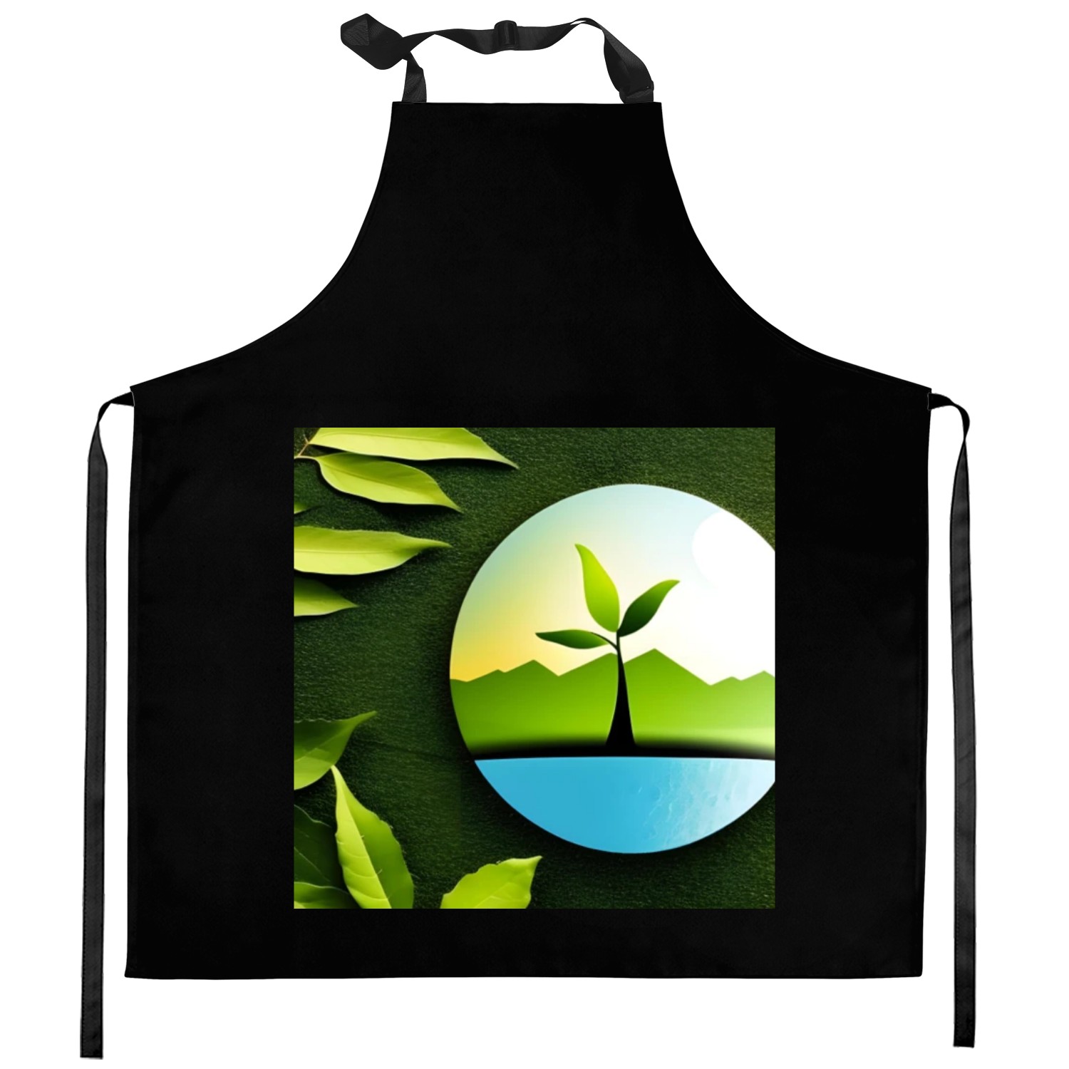 Sustainable Nature Kitchen Aprons