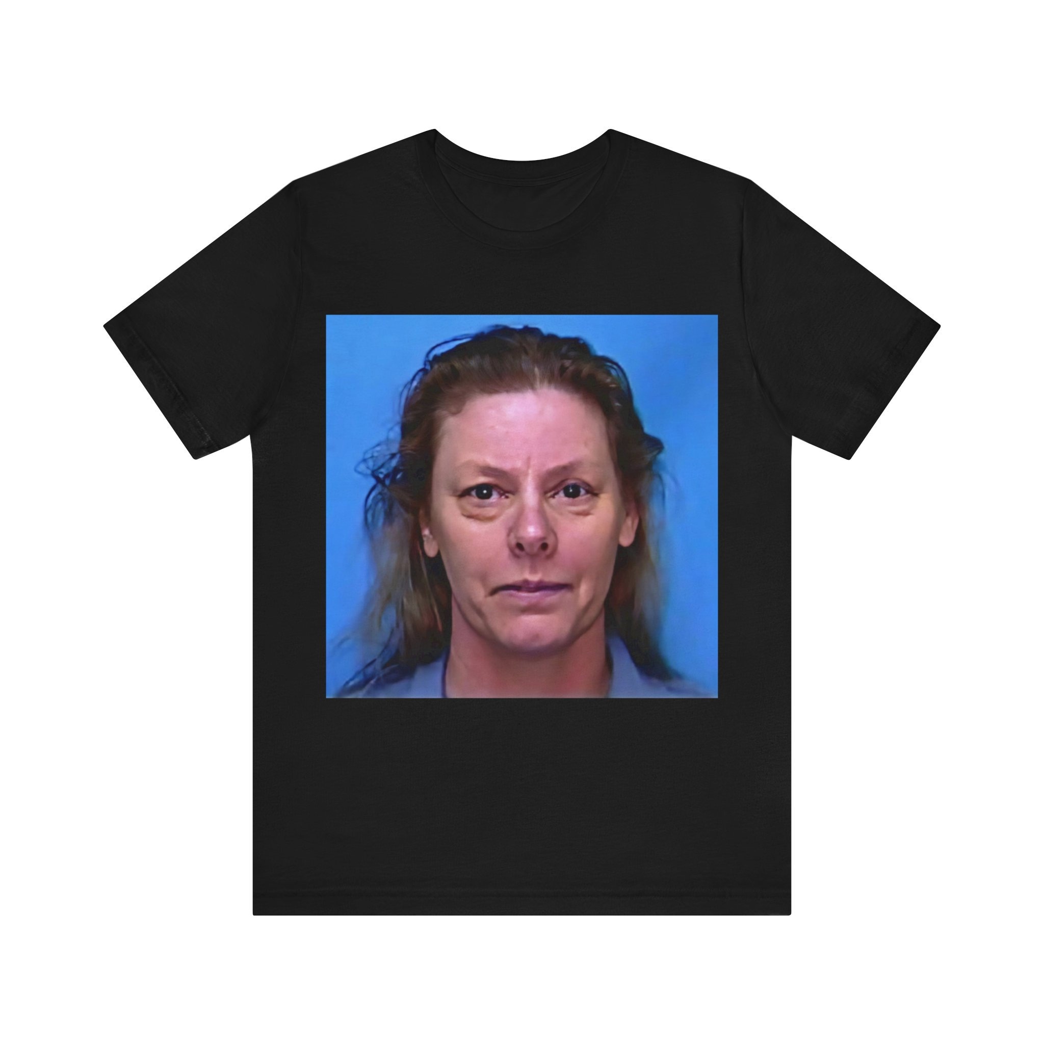 Aileen Wuornos Mugshot Short Sleeve Tee