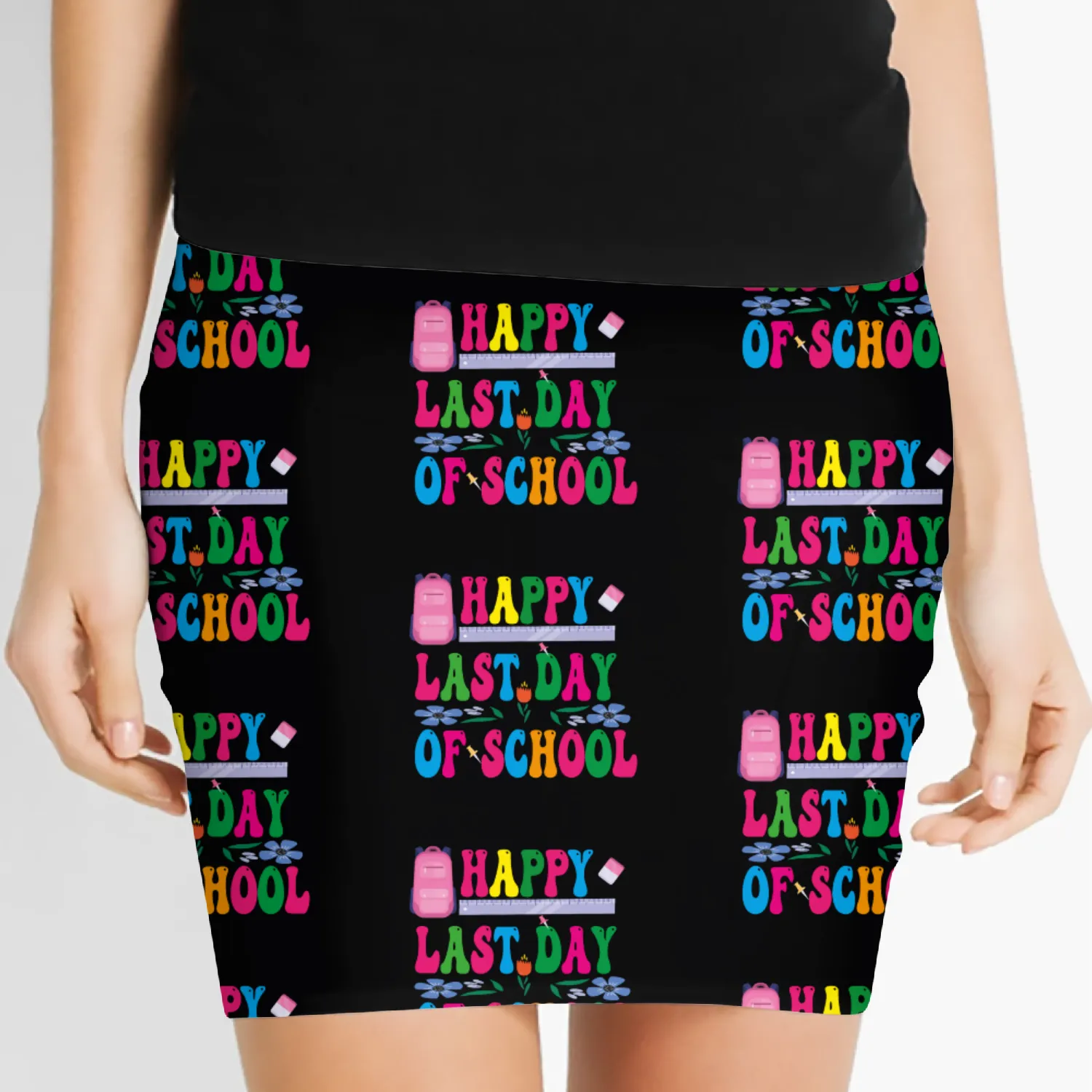 Happy Last Day of School Women's Mini Skirts