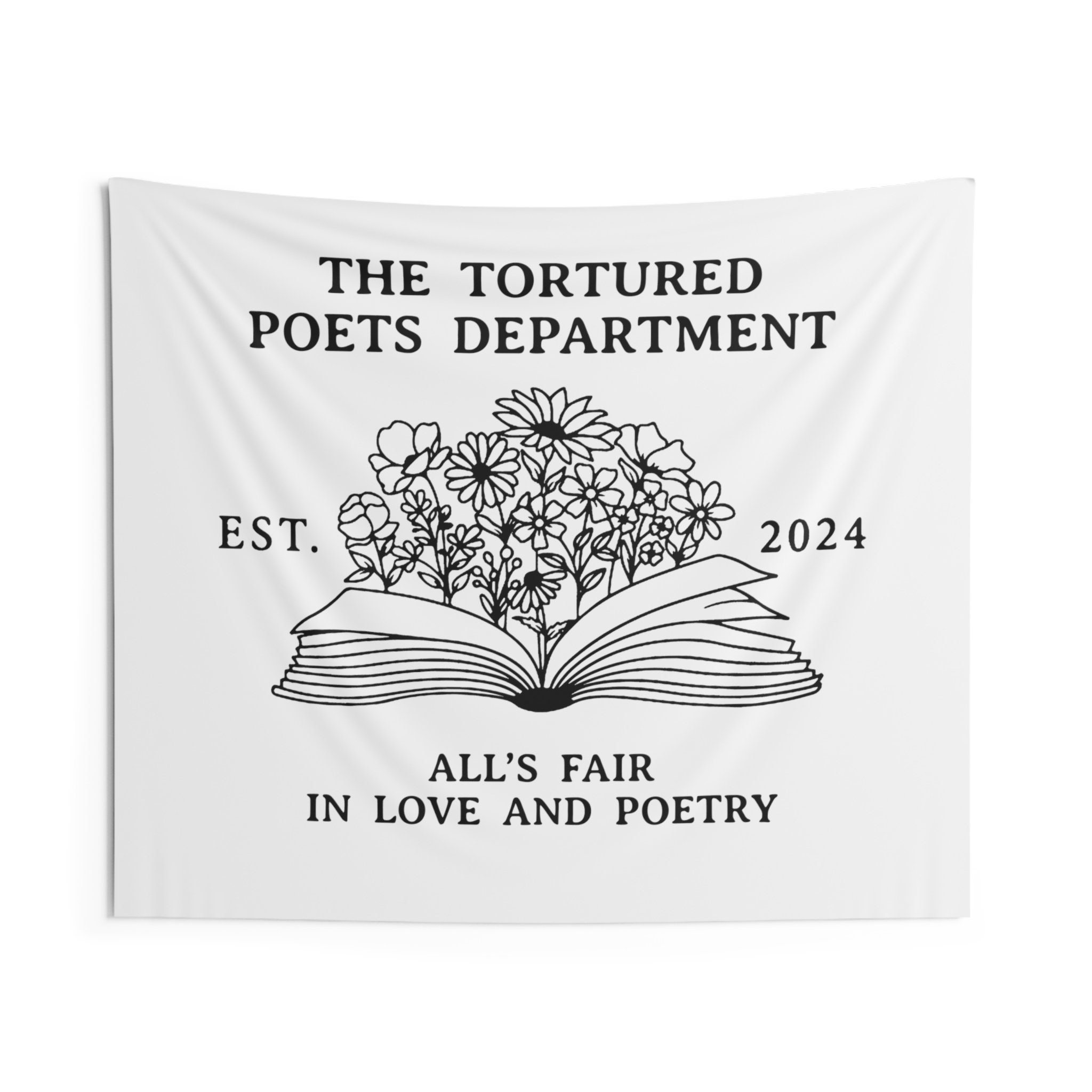 The Tortured Poets Department Wall Tapestry