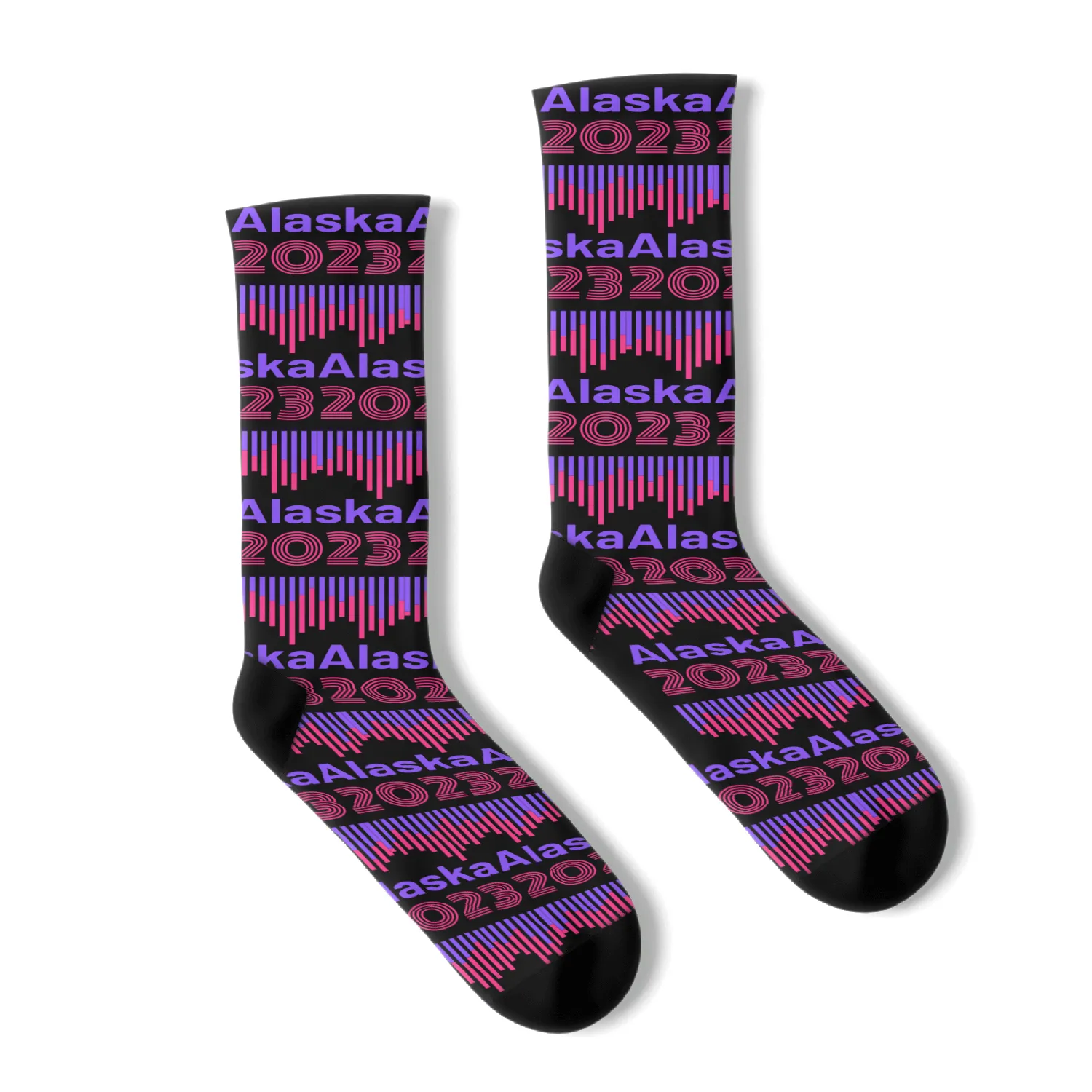 Alaska pride Socks
