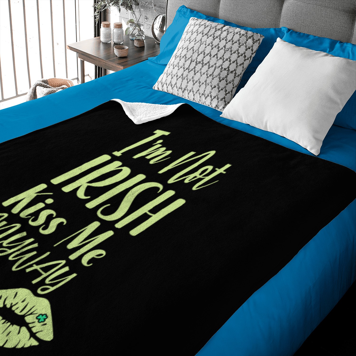 I m Not Irish Baby Blankets