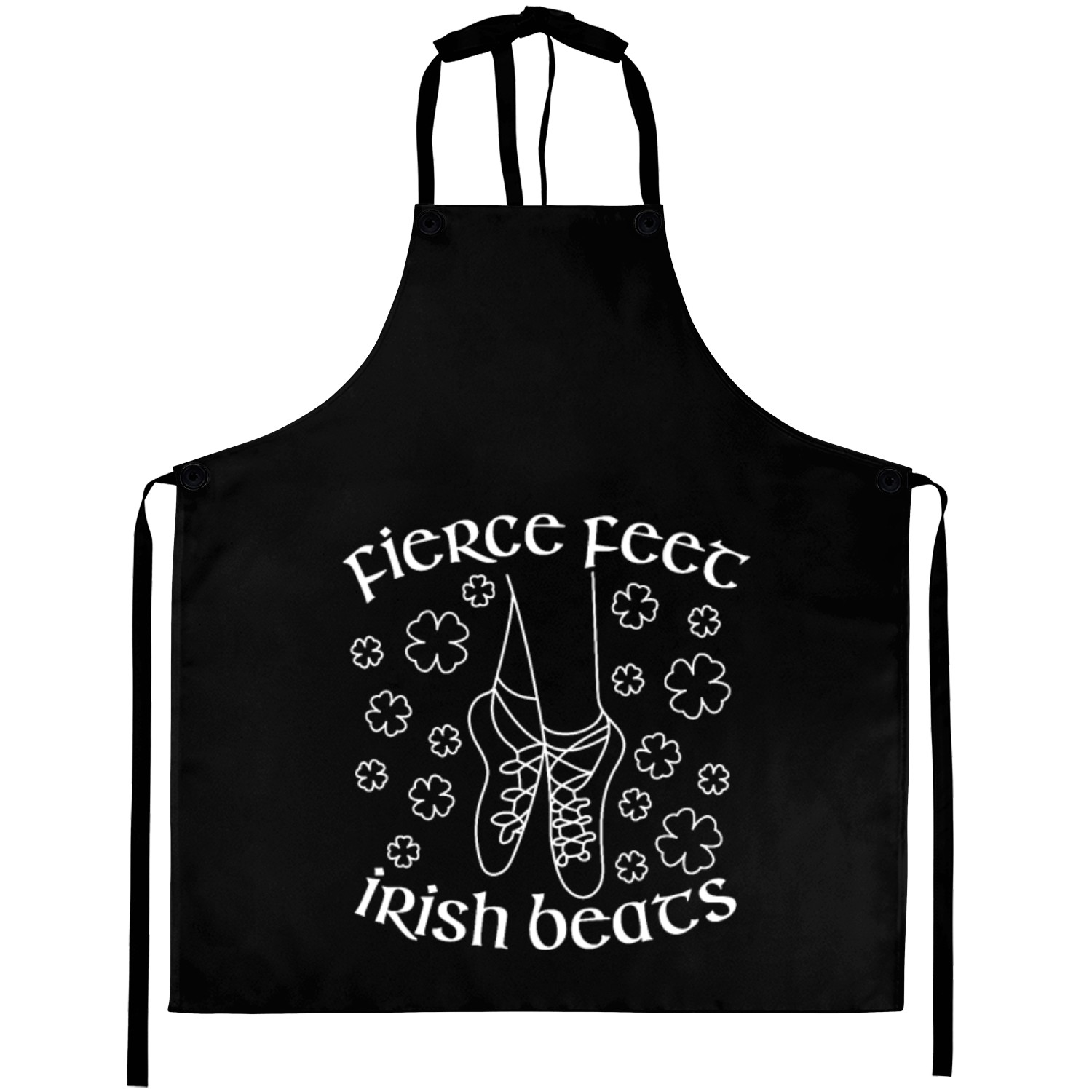Fierce feet - Irish beats Irish Dance Feis Aprons