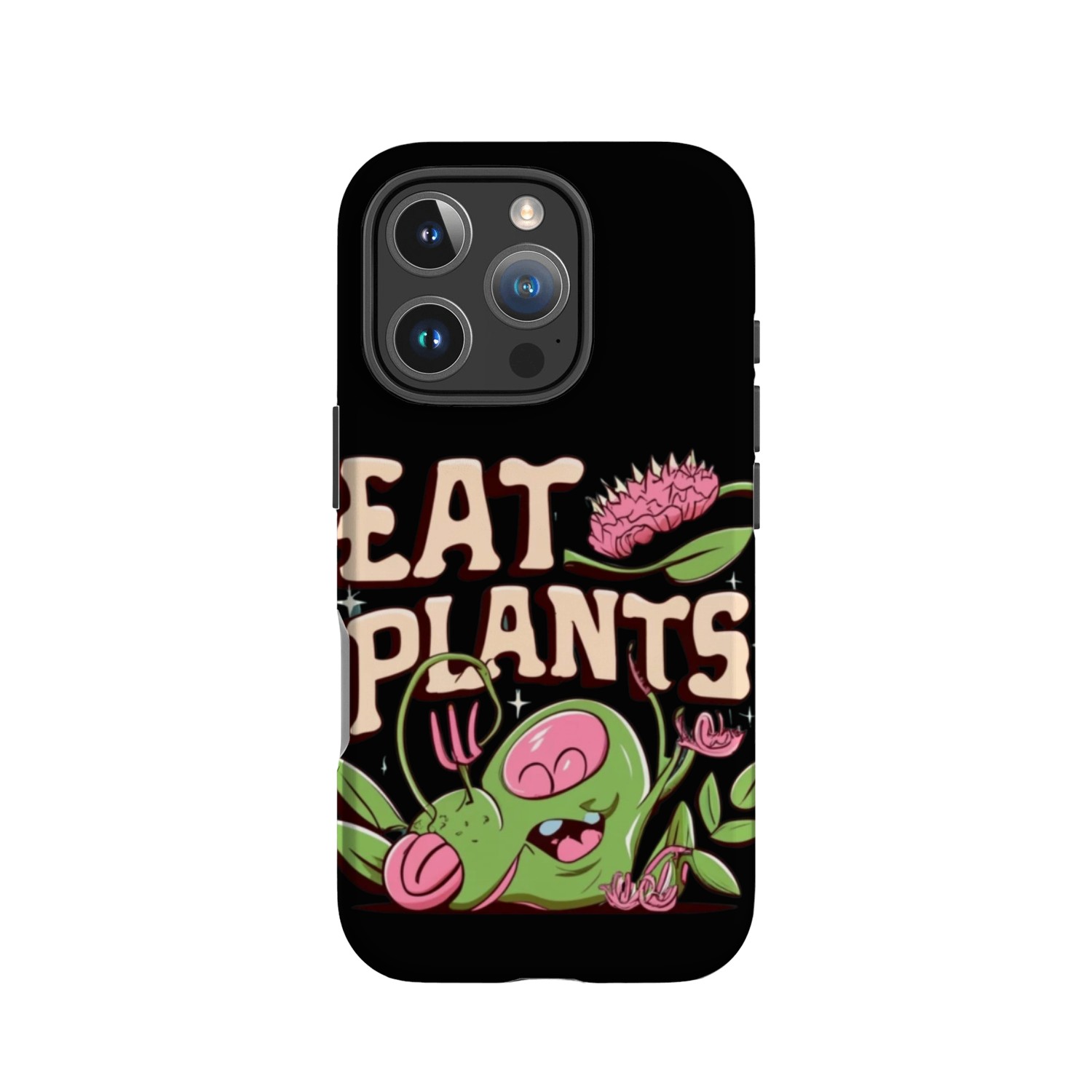 eat plants IPhone Cases