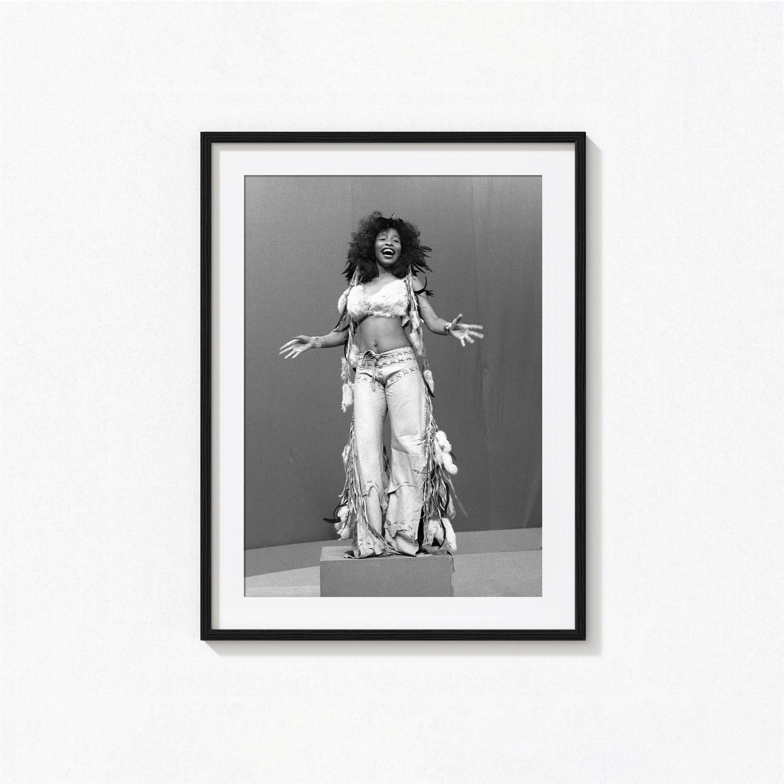 Chaka Khan Black and White Wall Art - Album Cover Photography Print