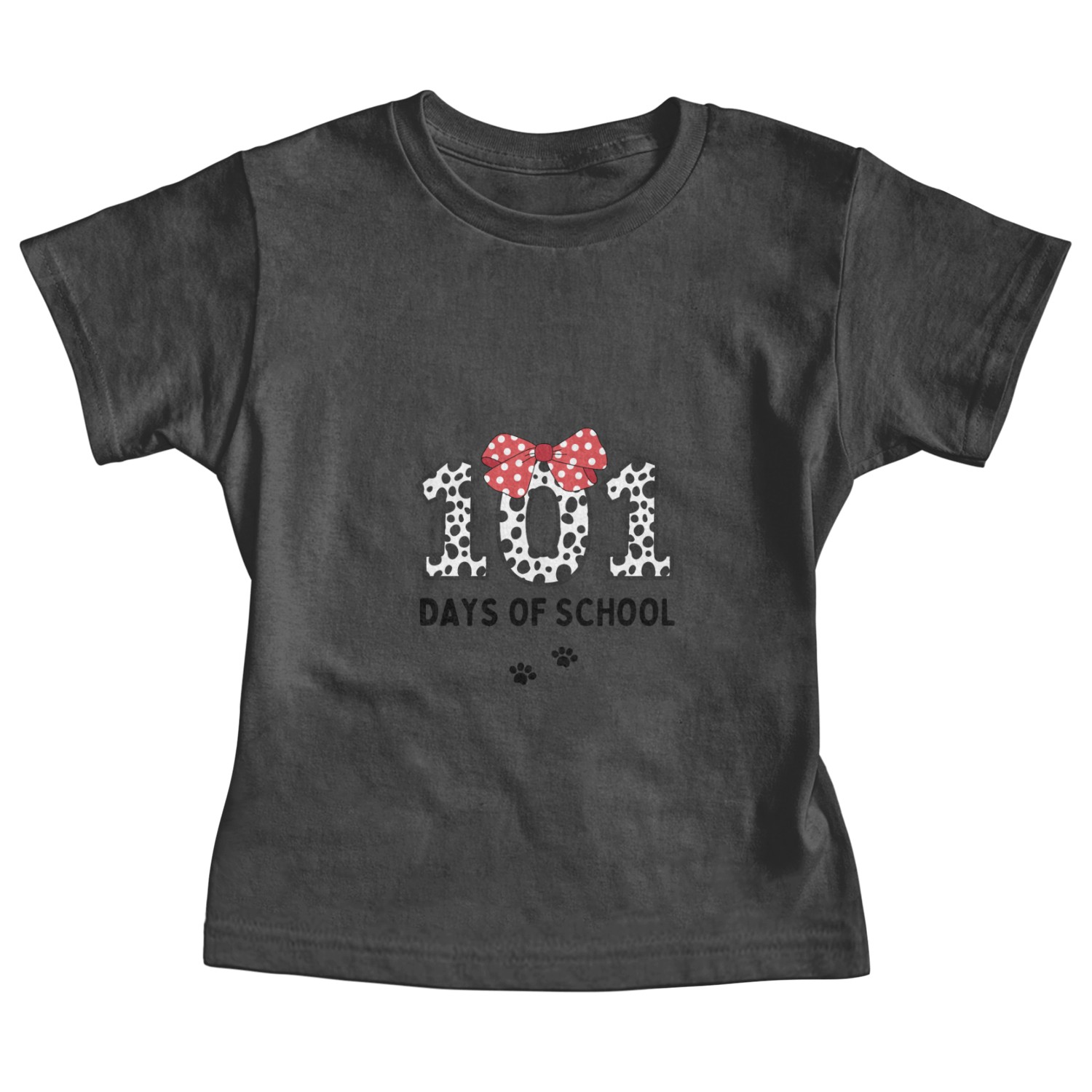 101 Days of School Dalmatiann Baby Tees
