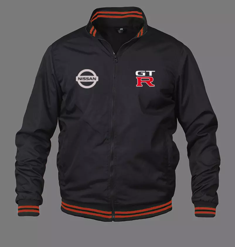 Nissan GTR Stand Collar Raglan Jackets