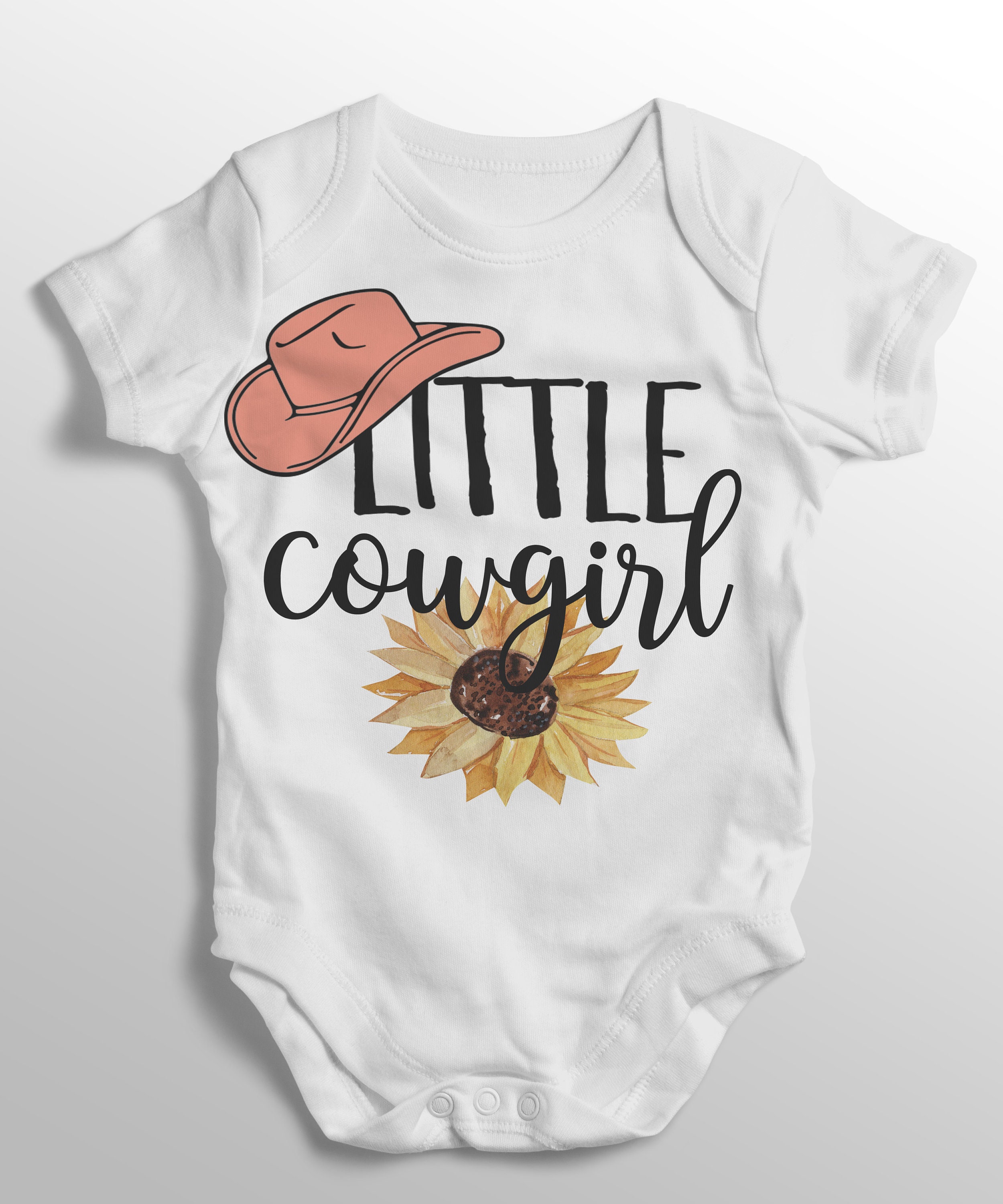 Little Cowgirl Country Music bodysuit, Newborn baby grows, Baby rompers, Baby Country Music gift, Newborn gifts