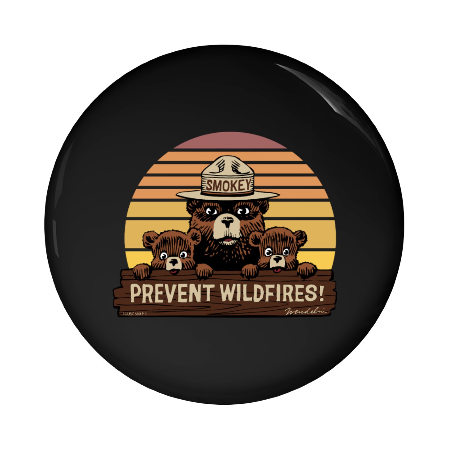 SMOBEAR Officially Licensed Pin Buttons