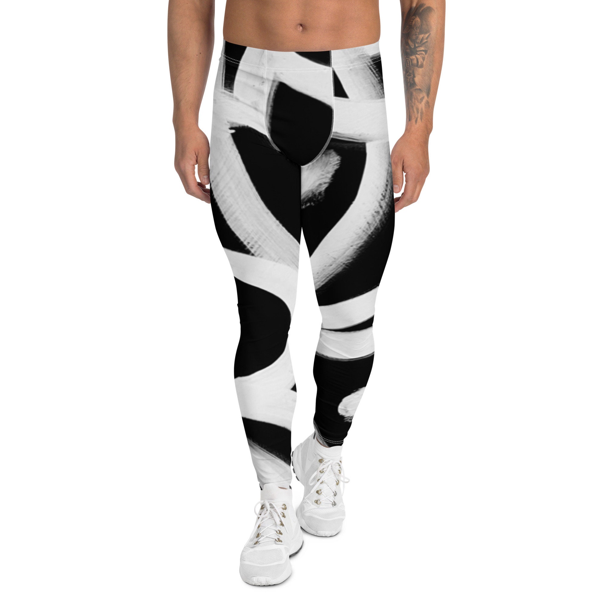 Graffiti from the Future original art Men's Leggings