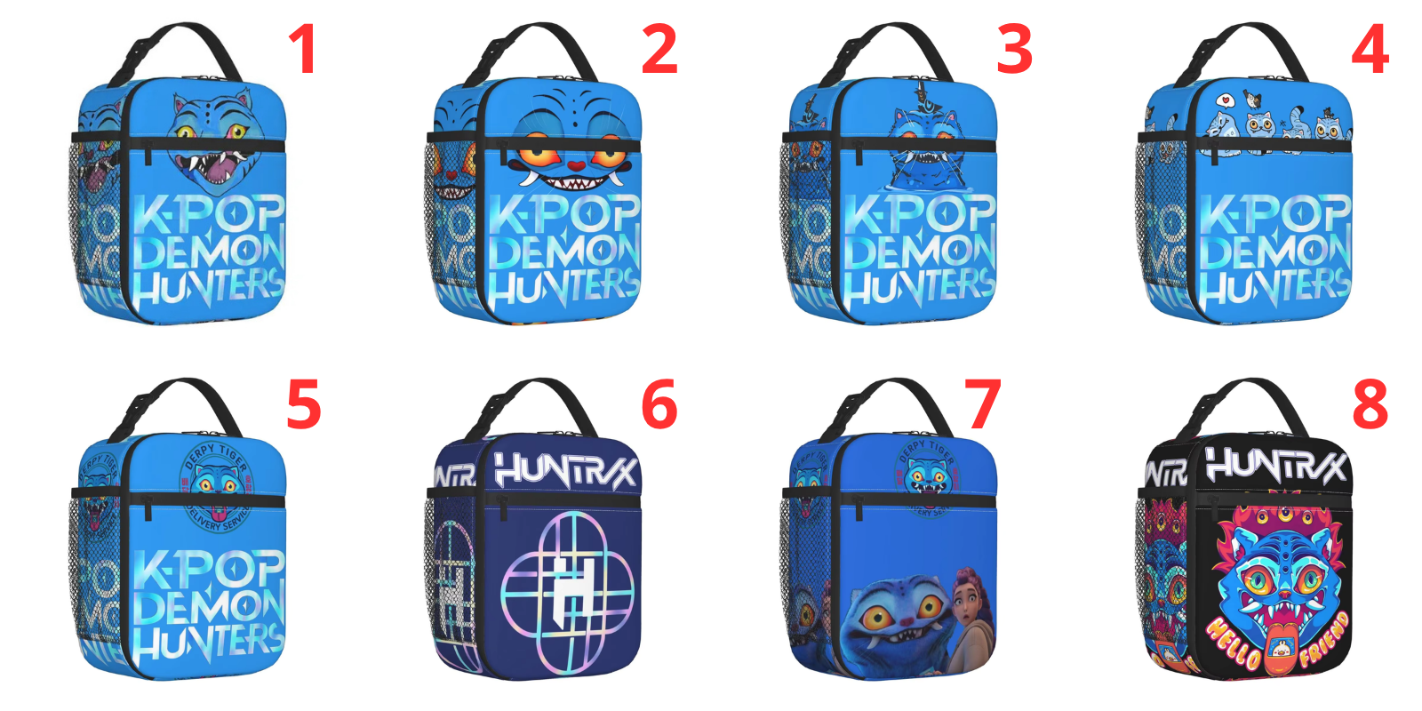 Kpop Demon Hunters Insulated Lunch Bag |Gift For Kid | Back To School | Students