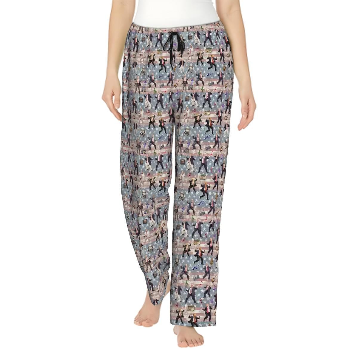 Womens Pajama Pants- 14 Donald Trump