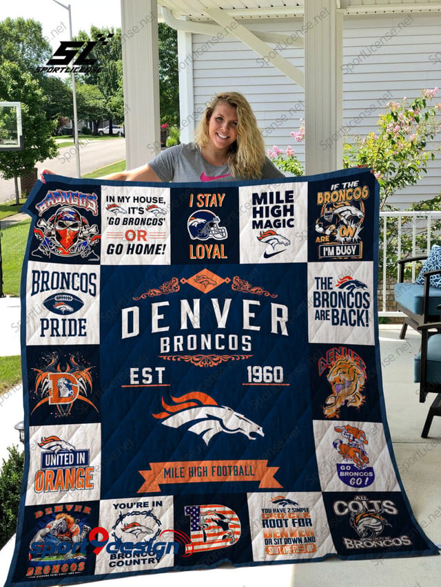 Denver Broncos Blanket And Quilt Gift For Fans