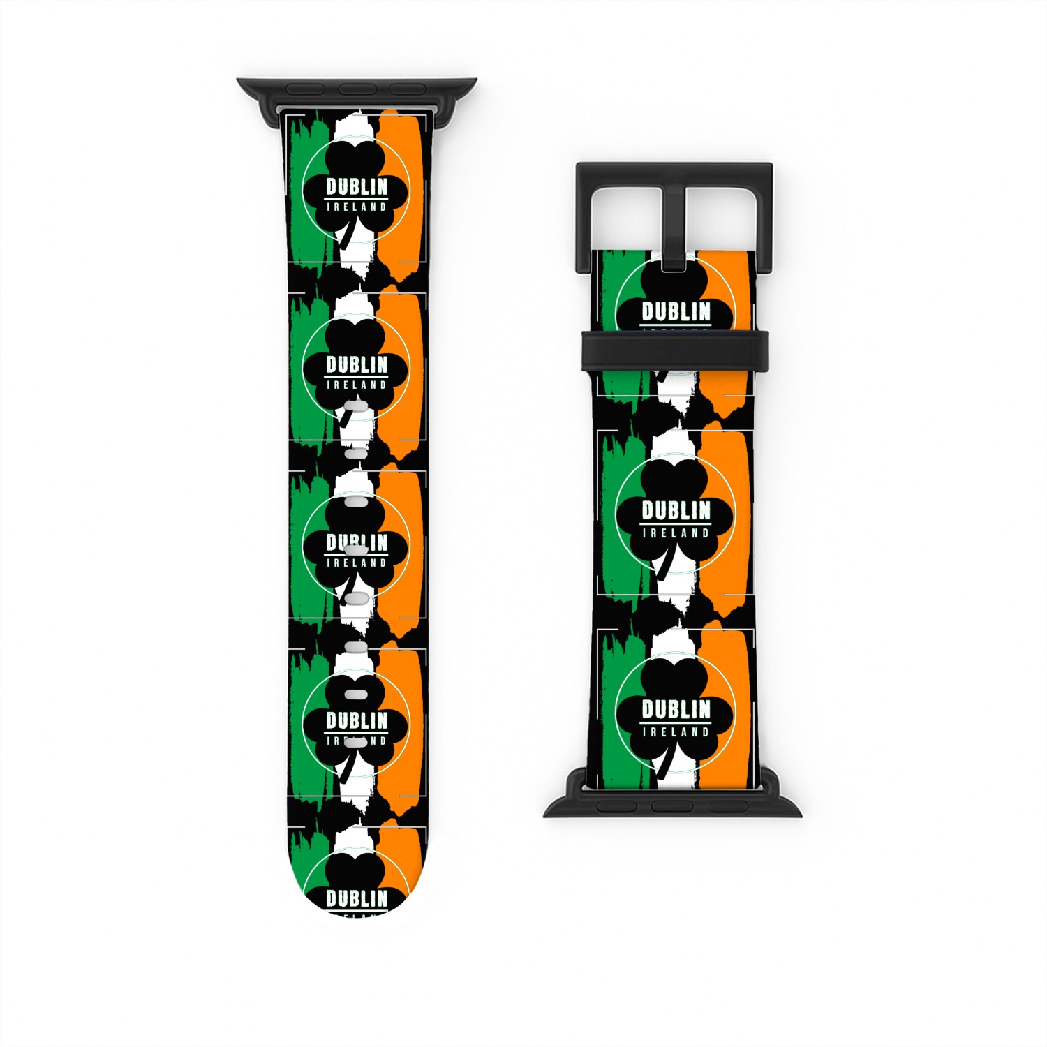 Dublin Ireland Irish Flag St. Patrick's Day Watch Bands For Apple Watch