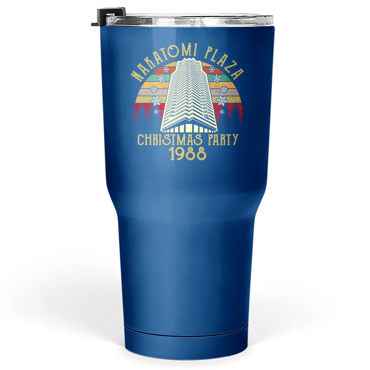 Die Hard Nakatomi Plaza Christmas Party 1988 Tumbler 30 Oz