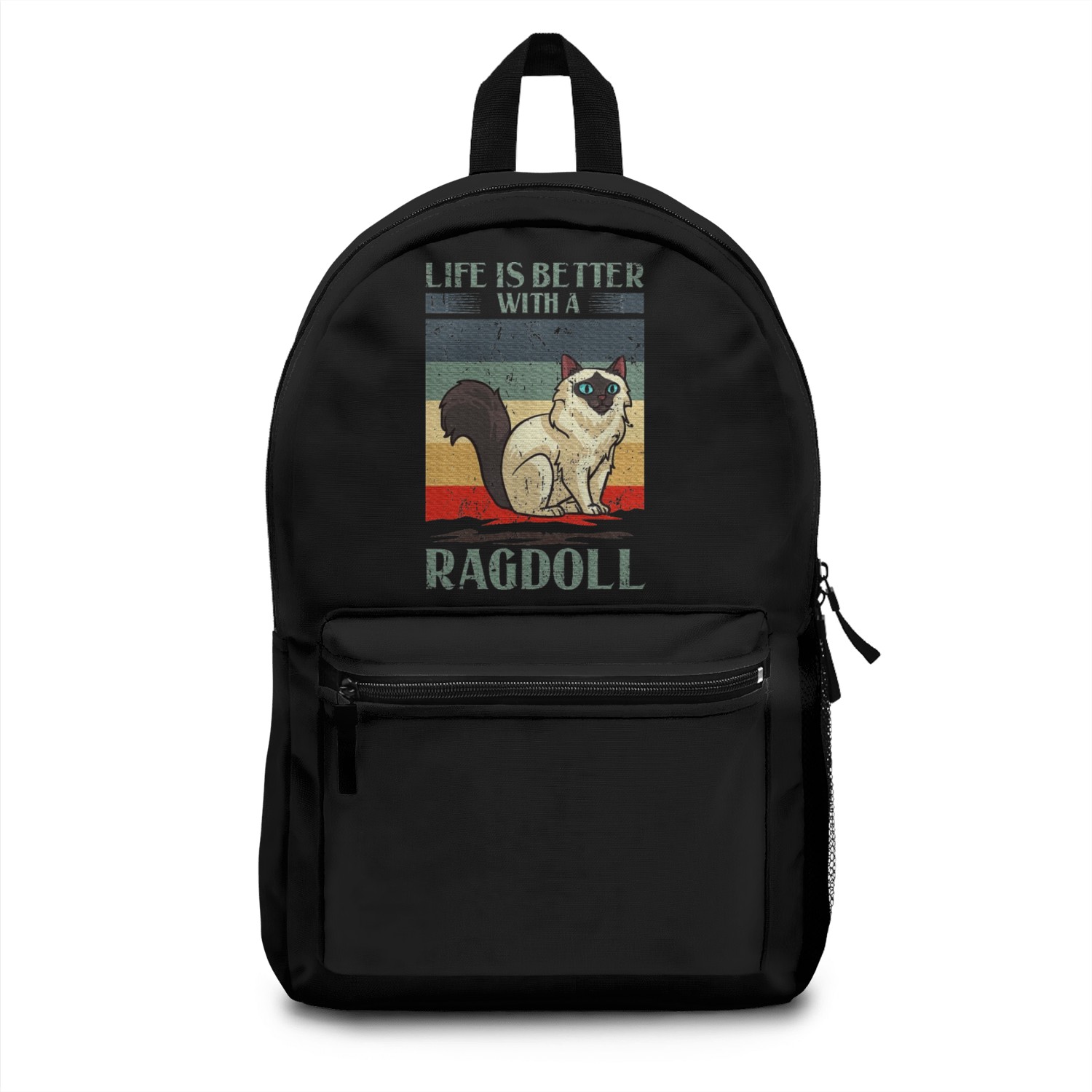 Ragdoll Cat Kitten Owner Lover Backpacks