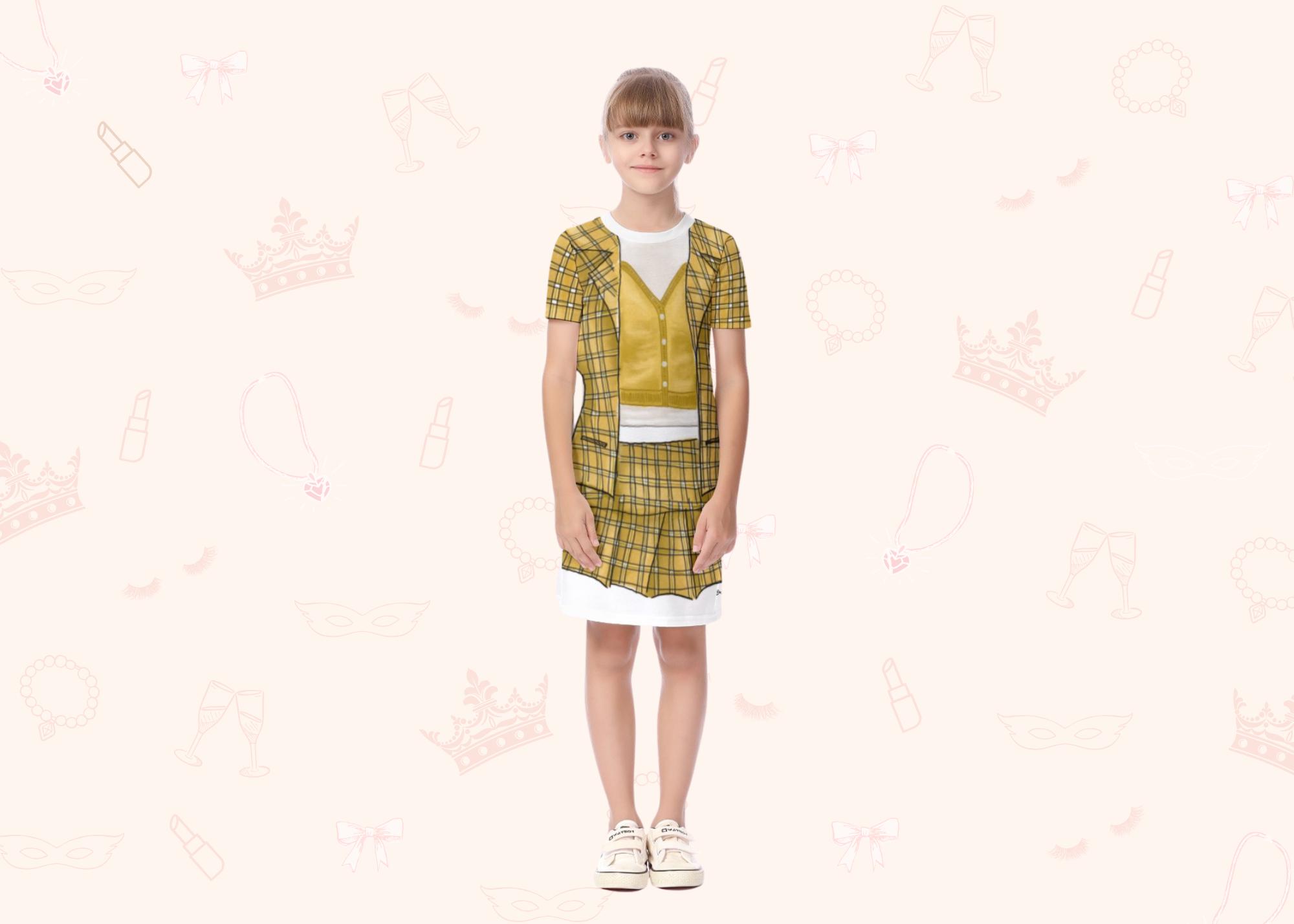 No Clue T-Shirt Dress (Kids) | Easy Costume, Fun Loungewear, Unique Gift