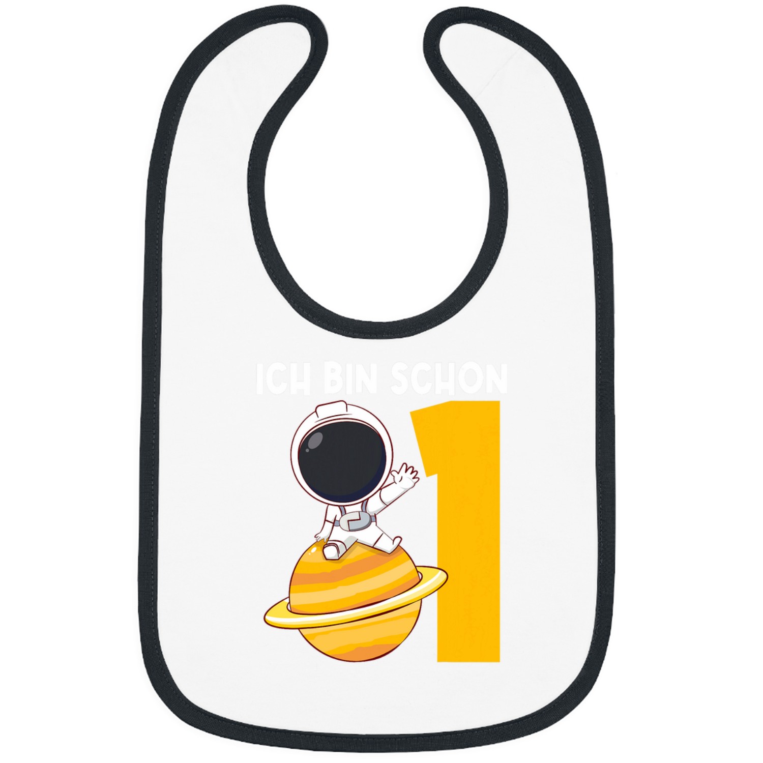 Ich bin schon 1 1 Geburtstag Astronaut Bibs
