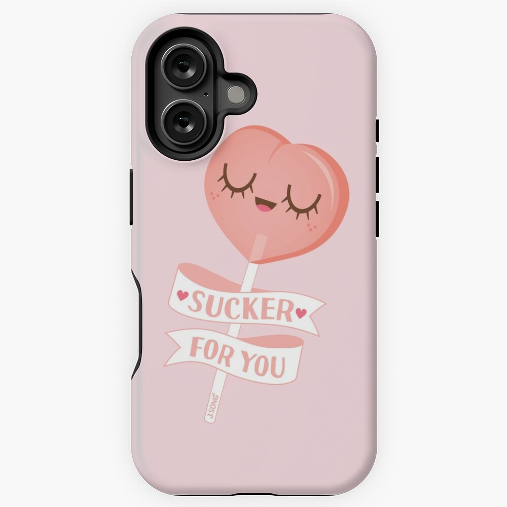 Just Peachy Lollipop / Sucker For You iPhone Case