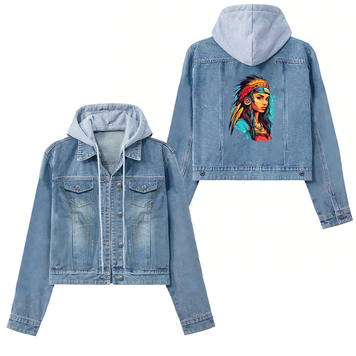 Daughter of Nature Women's Denim Jackets