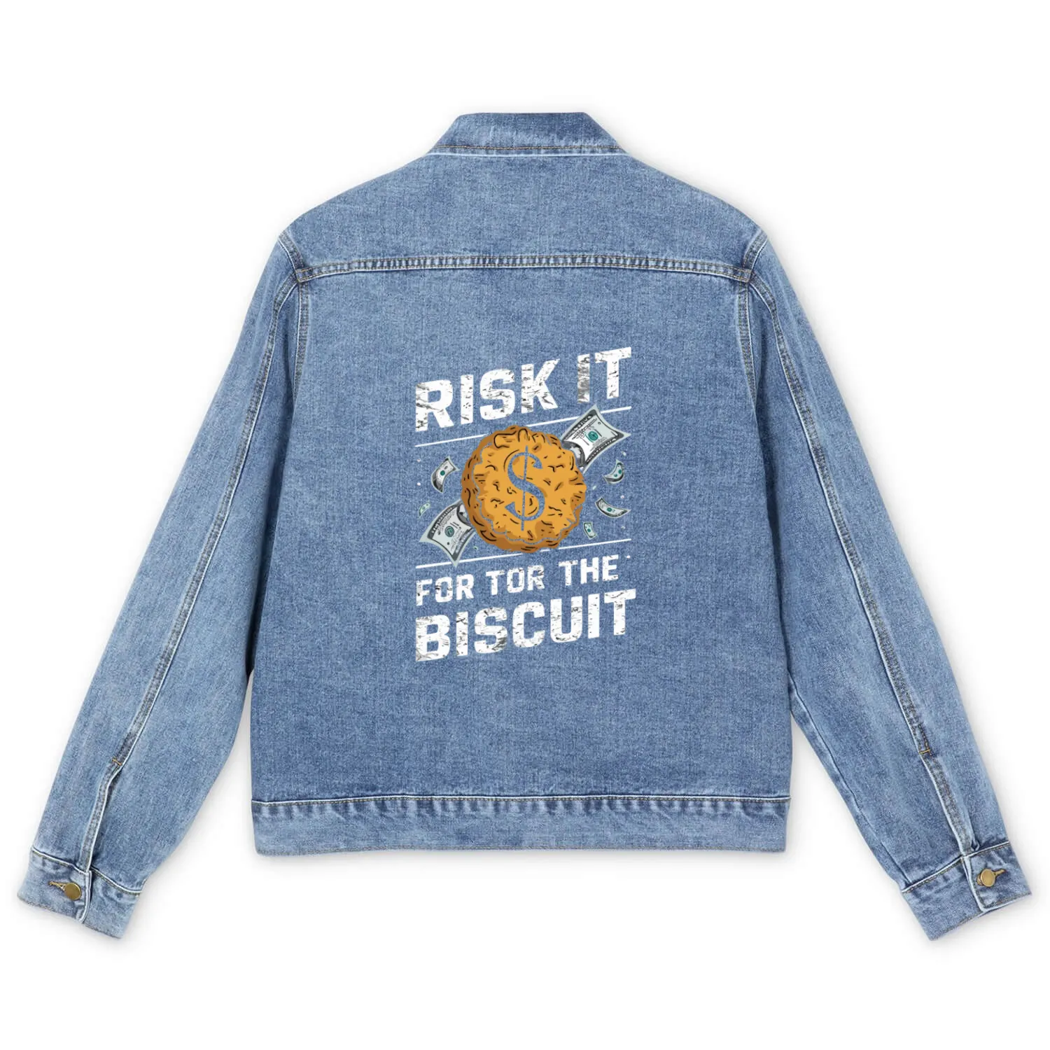 Stock Market trader Forex Trader Investor Trading Men's Denim Jackets