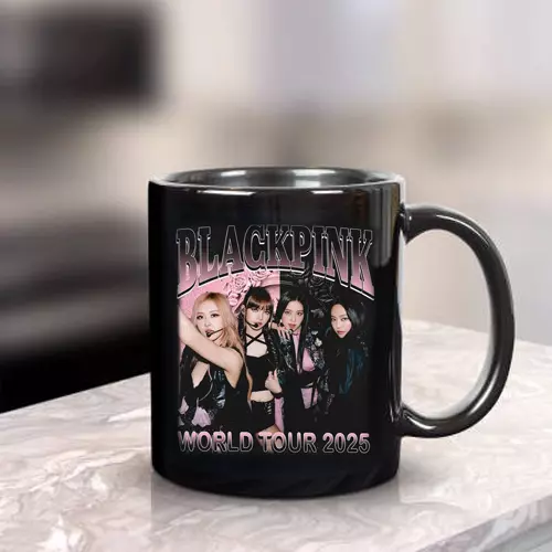 Black Pink World Tour 2025 Mug, Black Pink 2025 Concert Mug