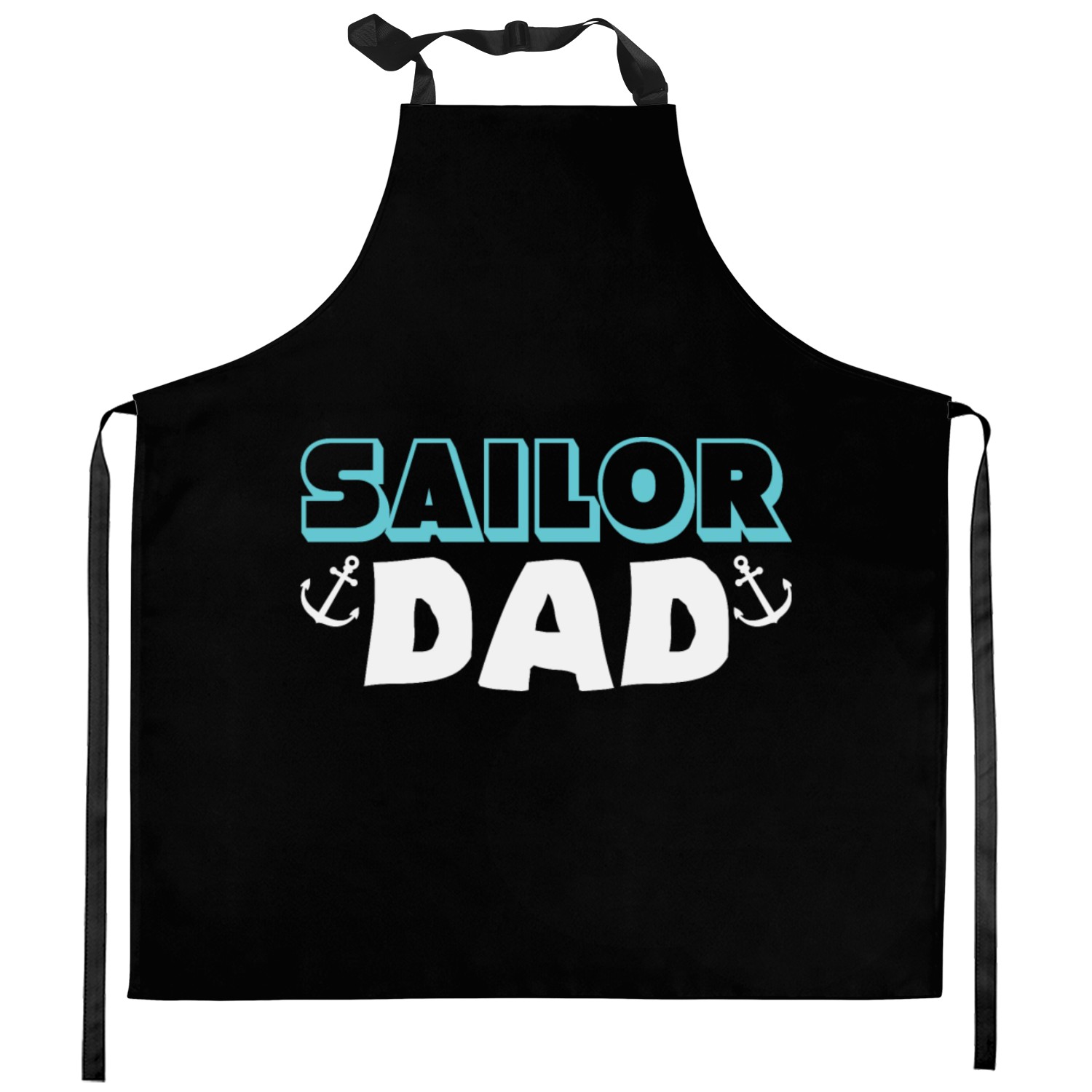 Sailor Dad Daddy Skipper Sailing Sailboat Yacht Kitchen Aprons
