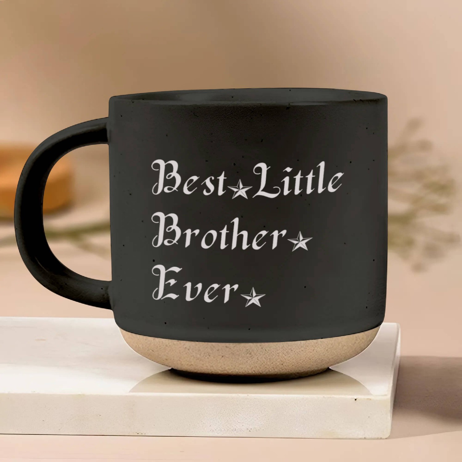 best little brother ever, brother Gift Pottery Mugs