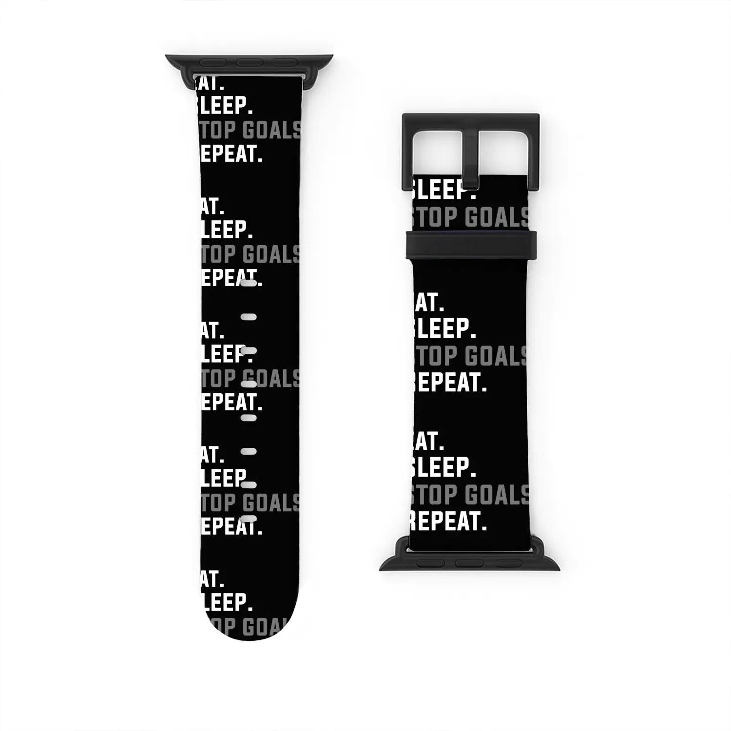 Eat Sleep Stop Goal Repeat Soccer Hockey Goalie Sp Watch Bands For Apple Watch
