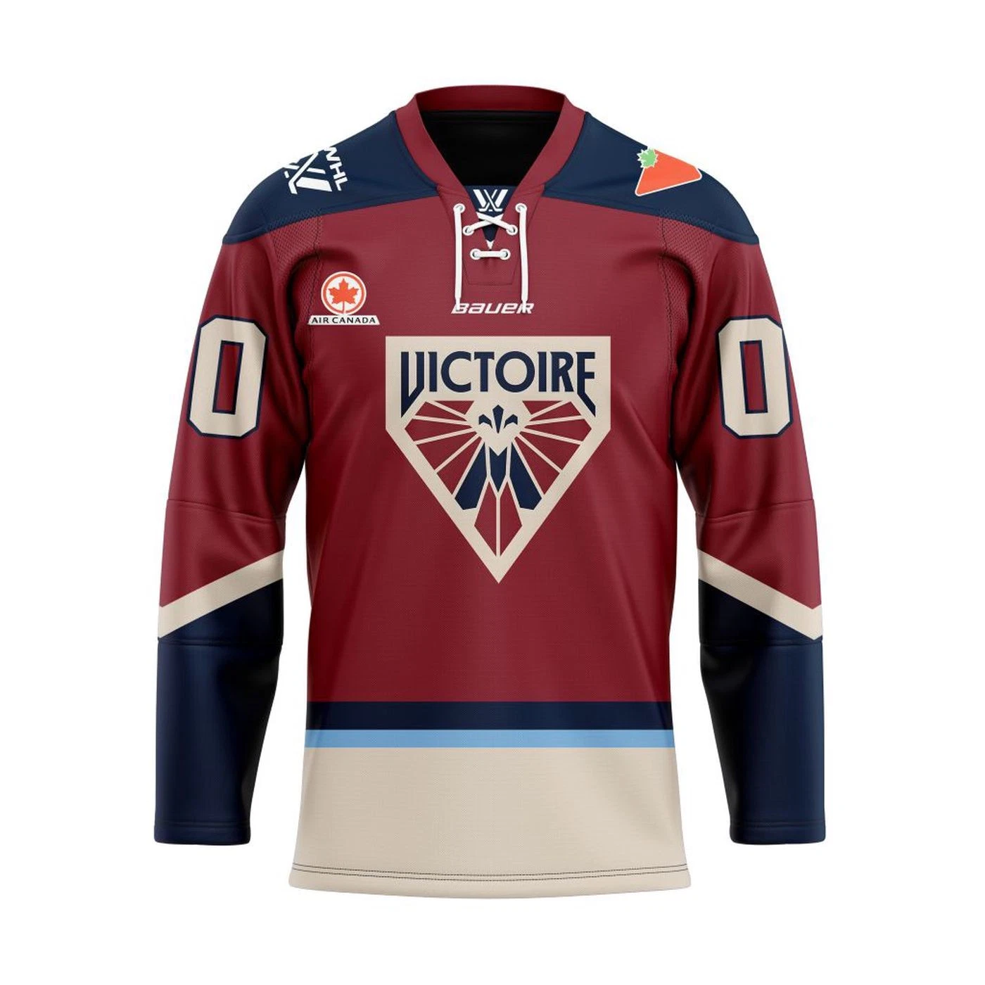 Montreal Victoire Personalized Home Lace Hockey Shirt Fan Gear
