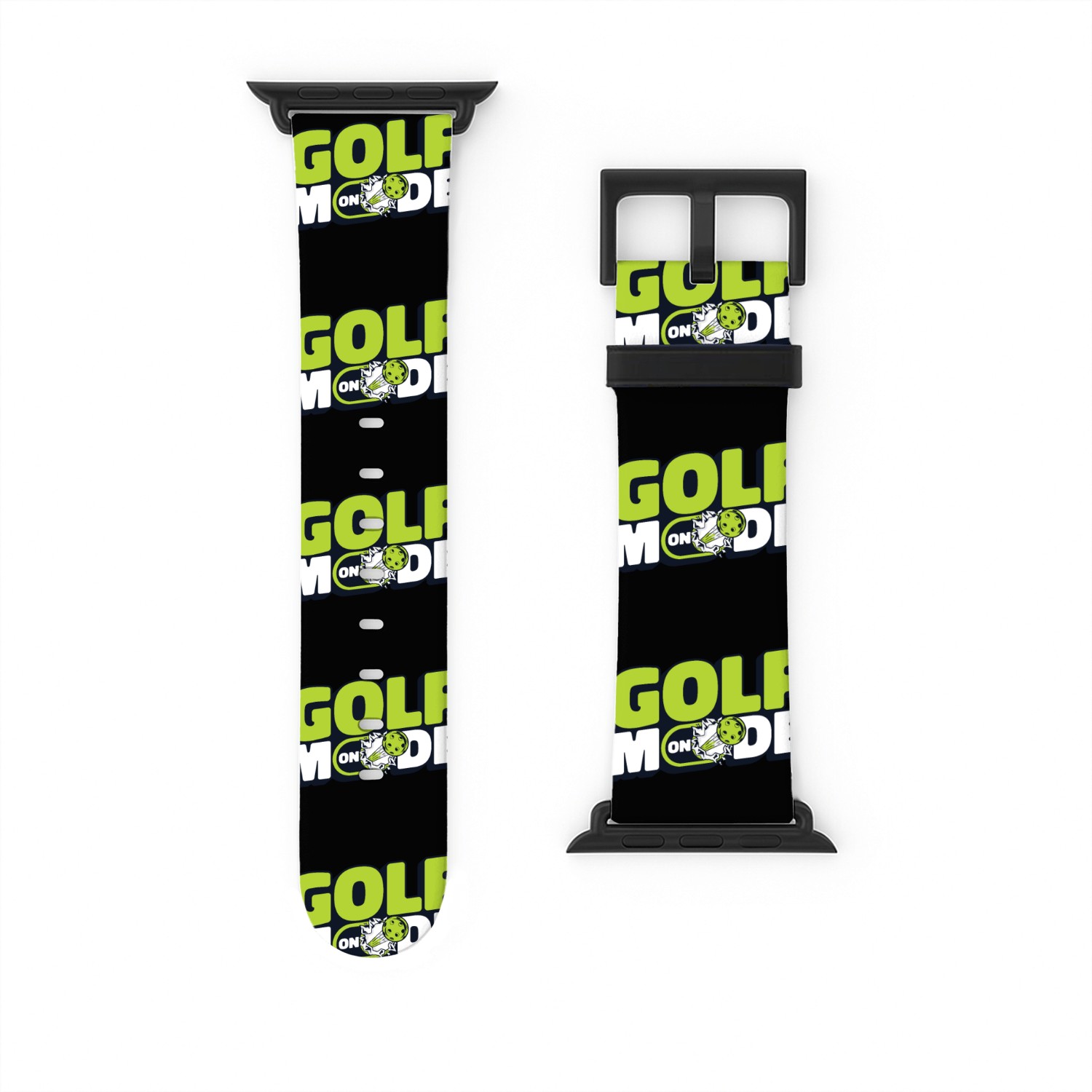Golf Mode On Golfer Golfing Legend Player Pro Golf Watch Bands For Apple Watch