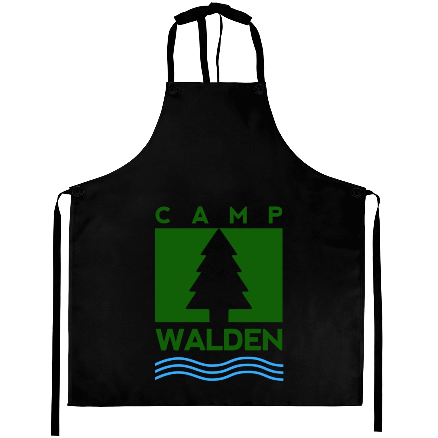 Camp Walden Logo Aprons