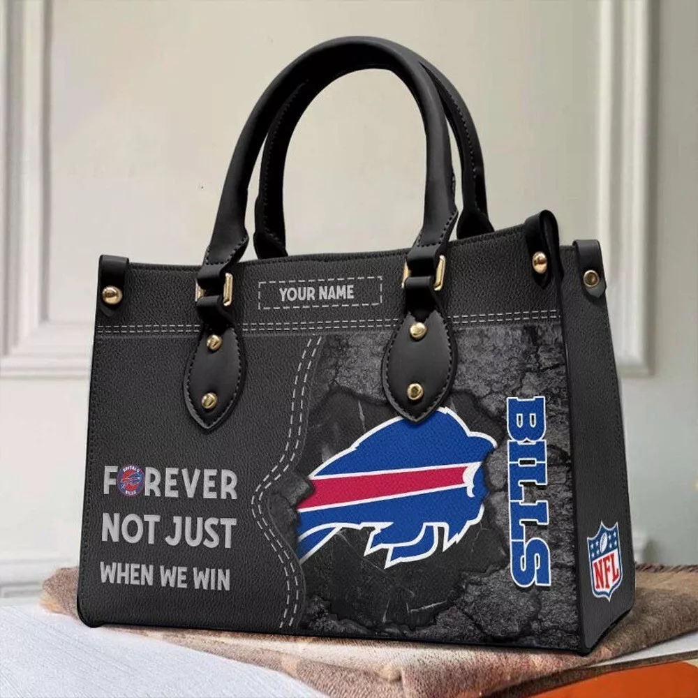 Personalized Buffalo Football Team Billss Leather Handbag Gift