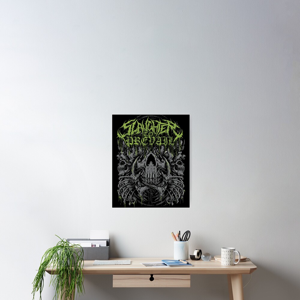 Slaughter to Prevail Poster - Collectible Deathcore Band Wall Print
