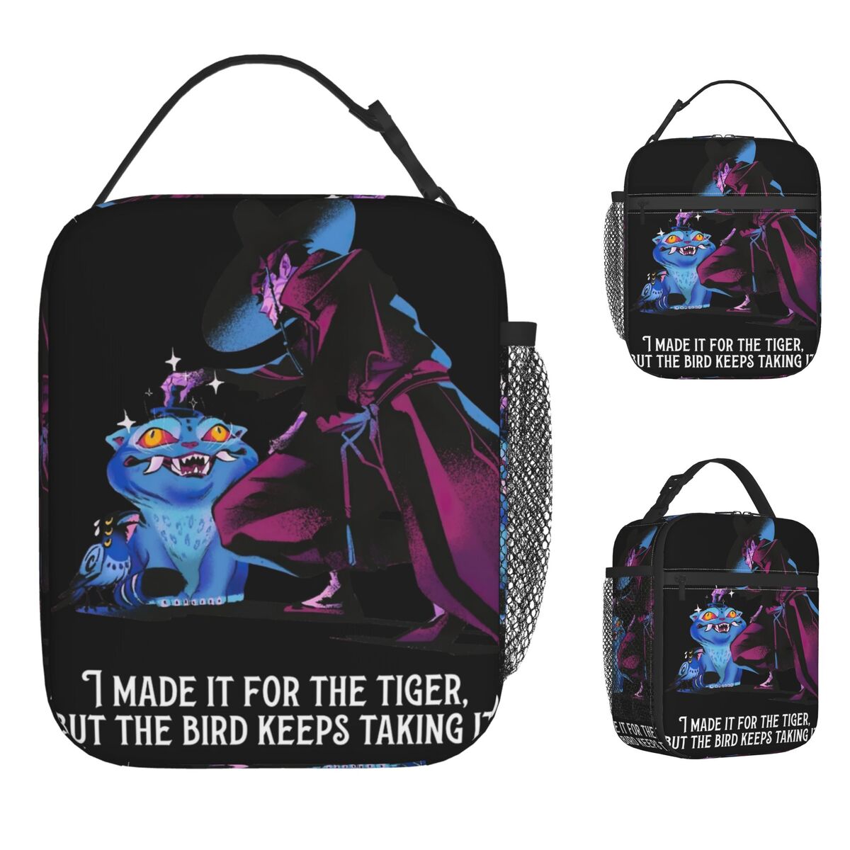 JINU Saja Boys Kpop Demon Hunters Lunch Bag Thermal Lunch Box for Kids