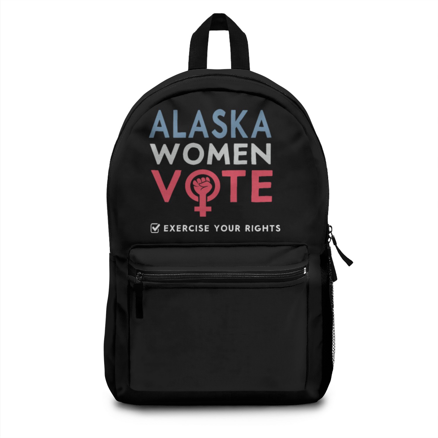 Alaska Women Vote Voter 2022 Election Feminist Backpacks